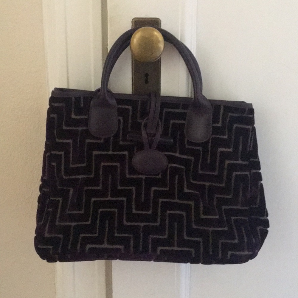 Purple vintage Longchamp handbag